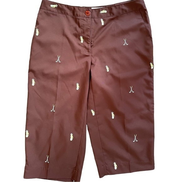 Copy - Coral Bay Golf, shorts, size 8, lightweight poly/spandex blend, cute gol… - Picture 1 of 5